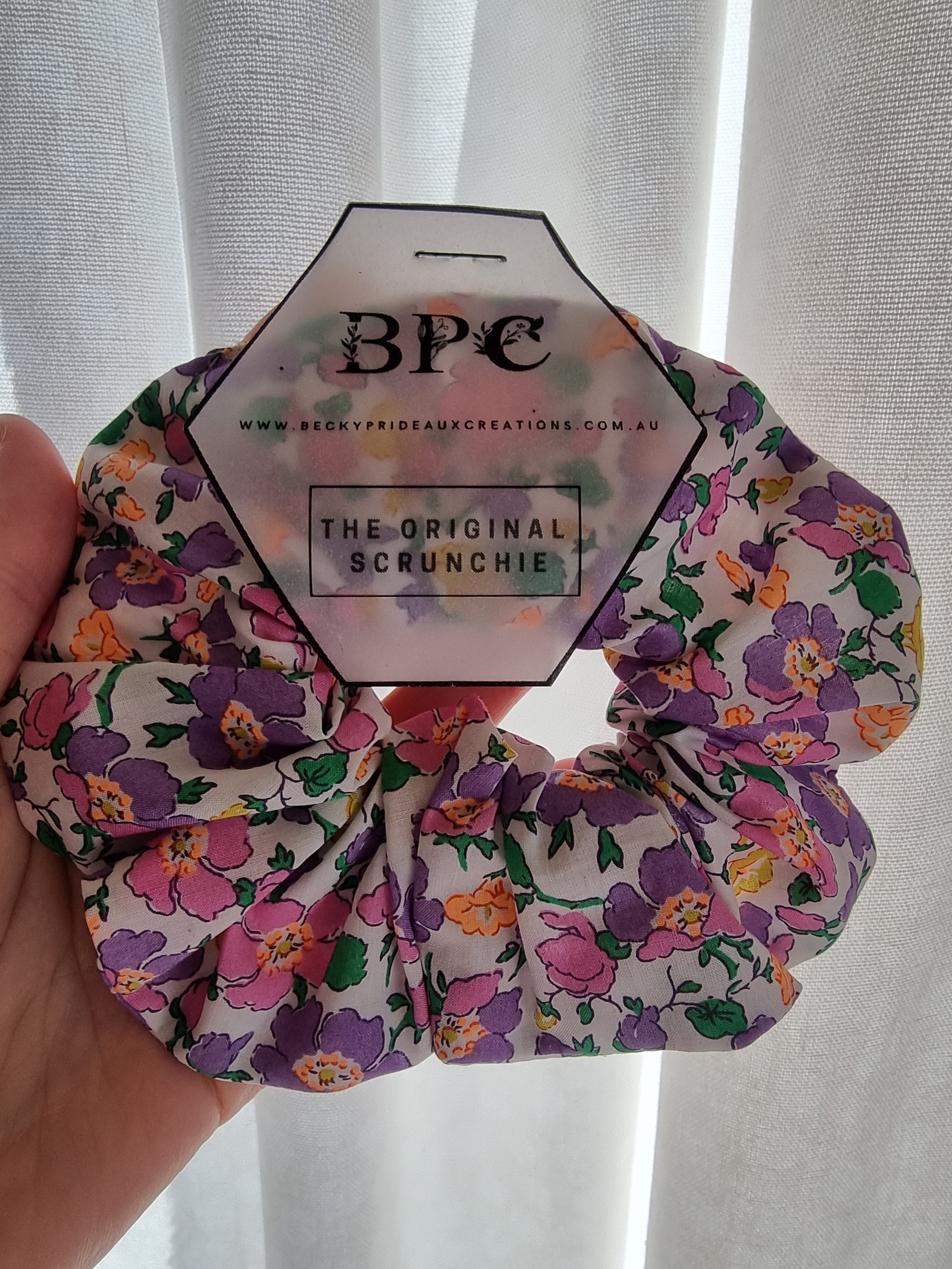 Original Scrunchie Mrs Stonely Pink