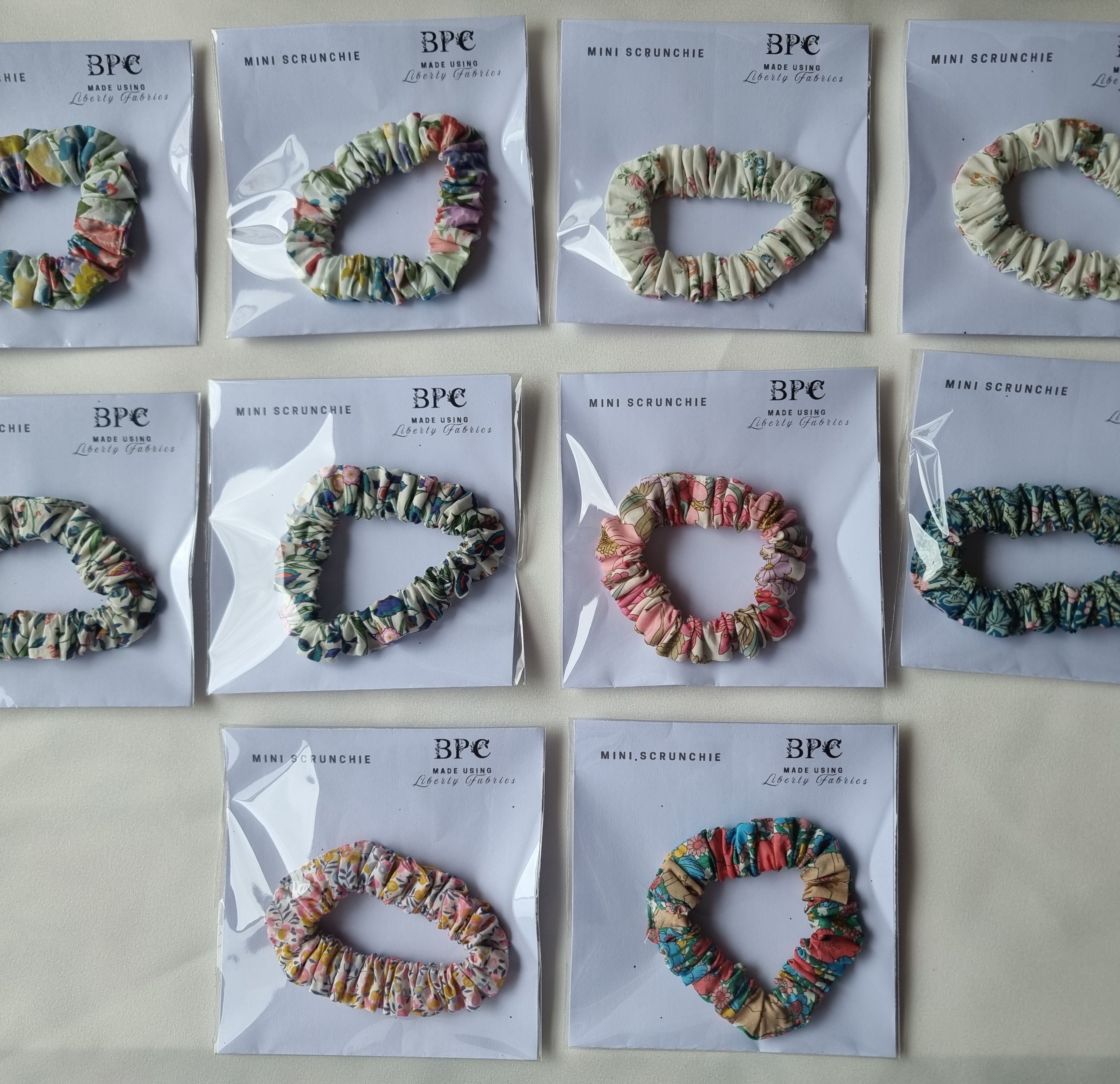 Mini Scrunchie Liberty Fabrics