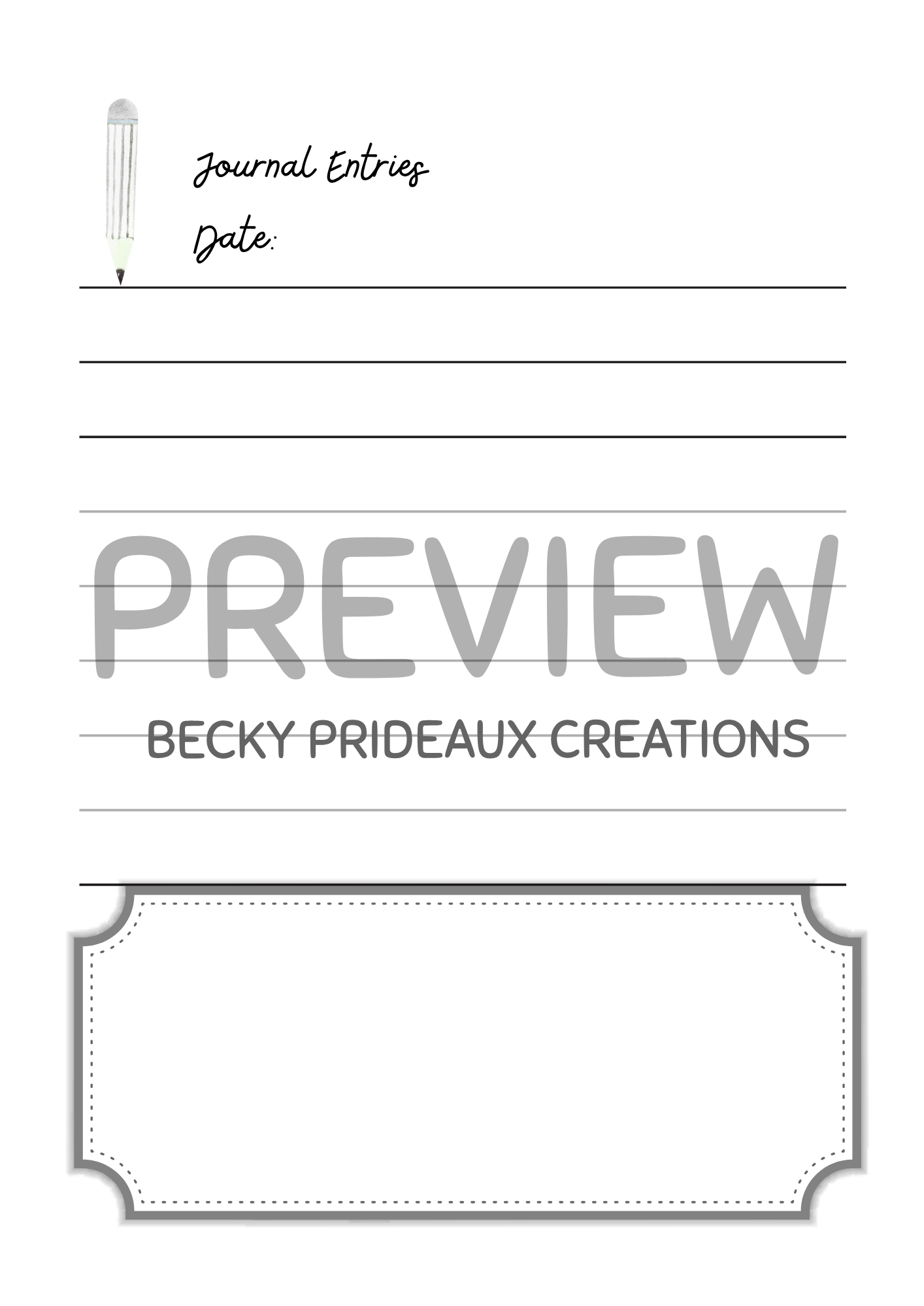 Digital Product : Australian Travel Journal