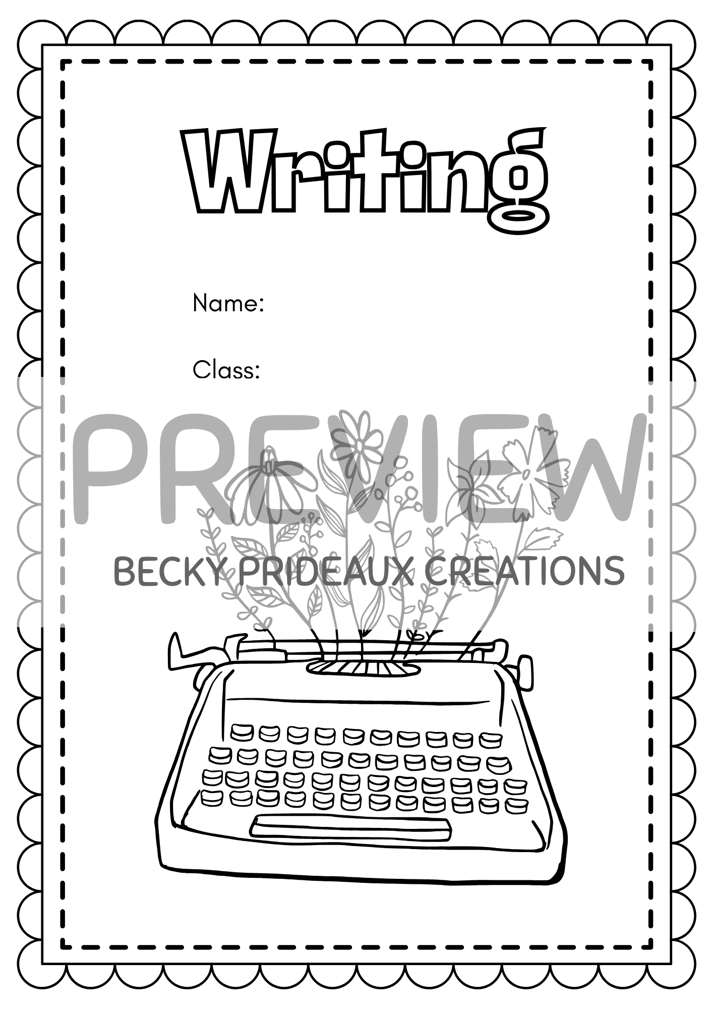 Digital product : Colour In Book Covers