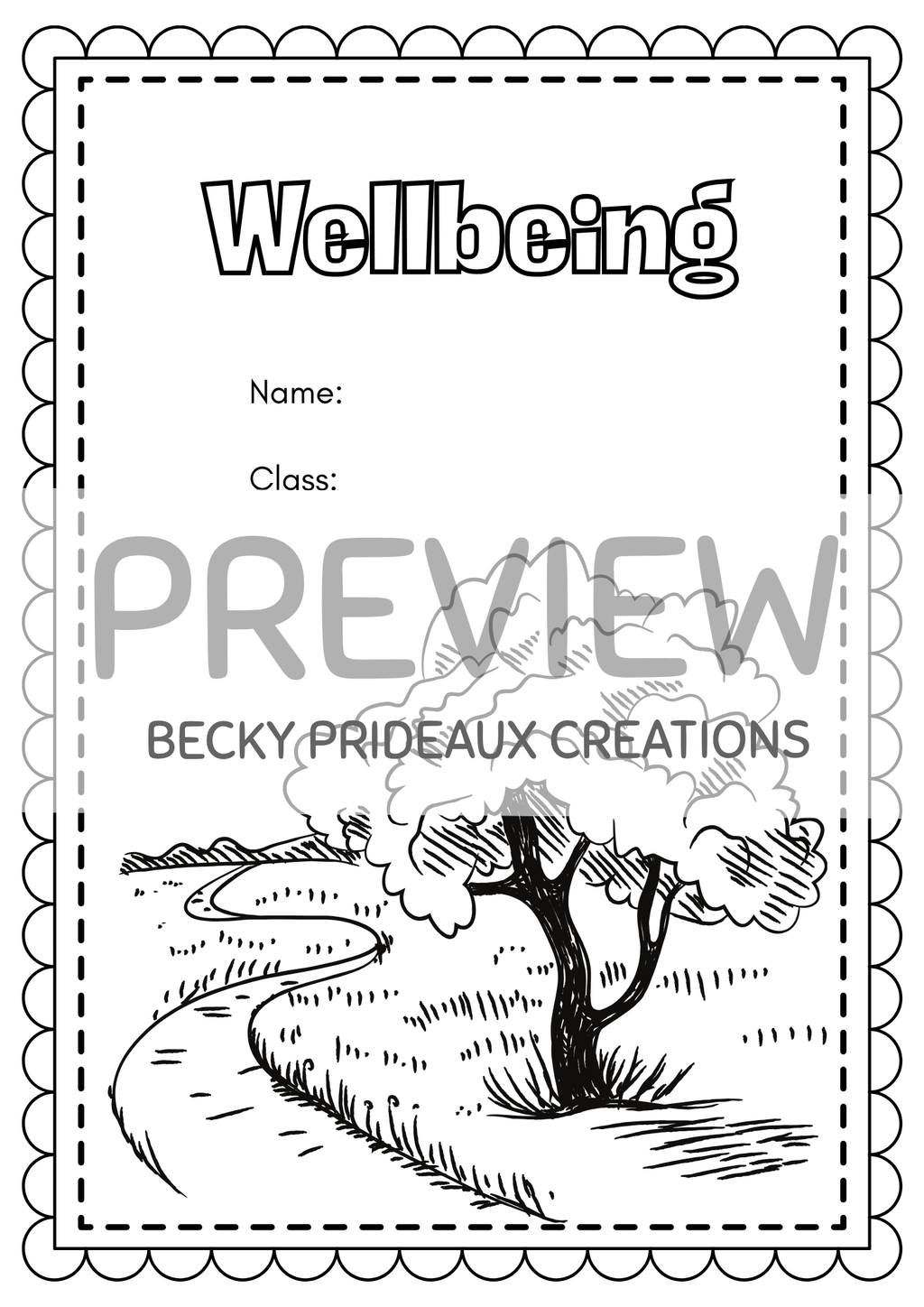 Digital product : Colour In Book Covers