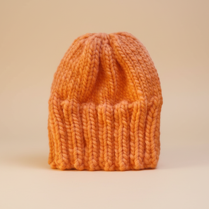 Bright Orange Beanie