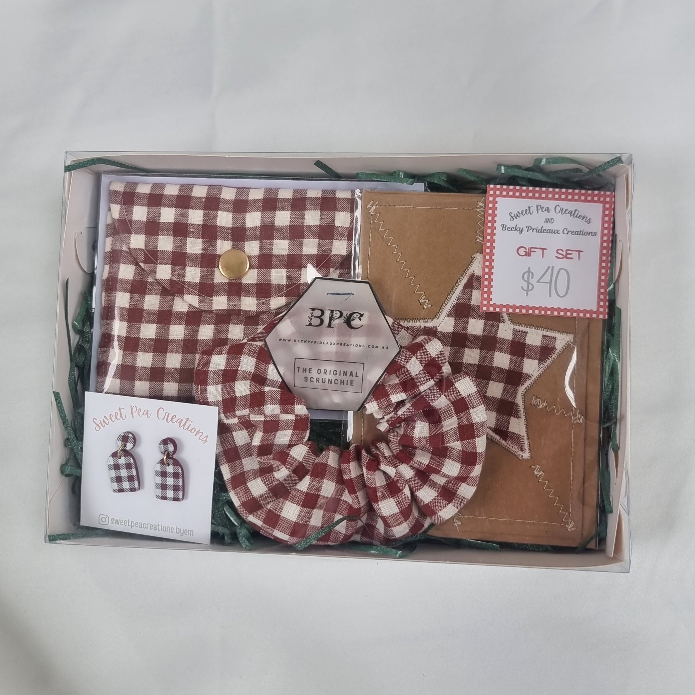 Gift Box Burgundy Large