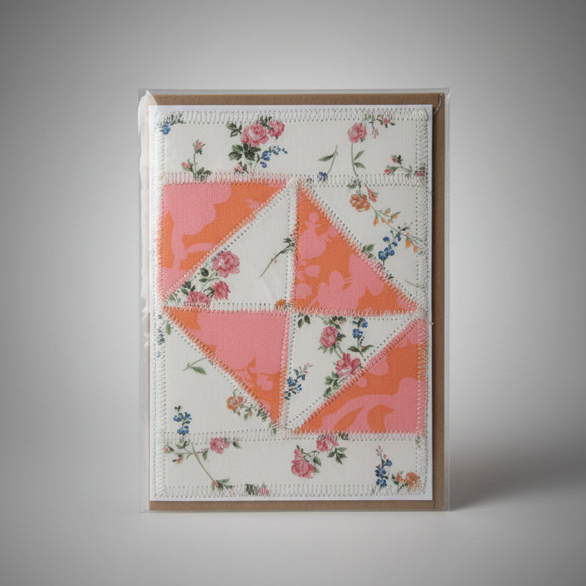 Machine Embroidered Card (with  Envelope)
