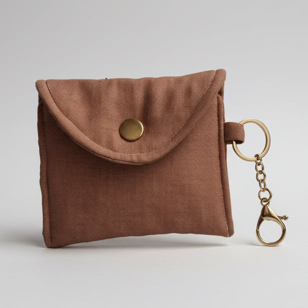 Purse: Milky Chocolate Linen