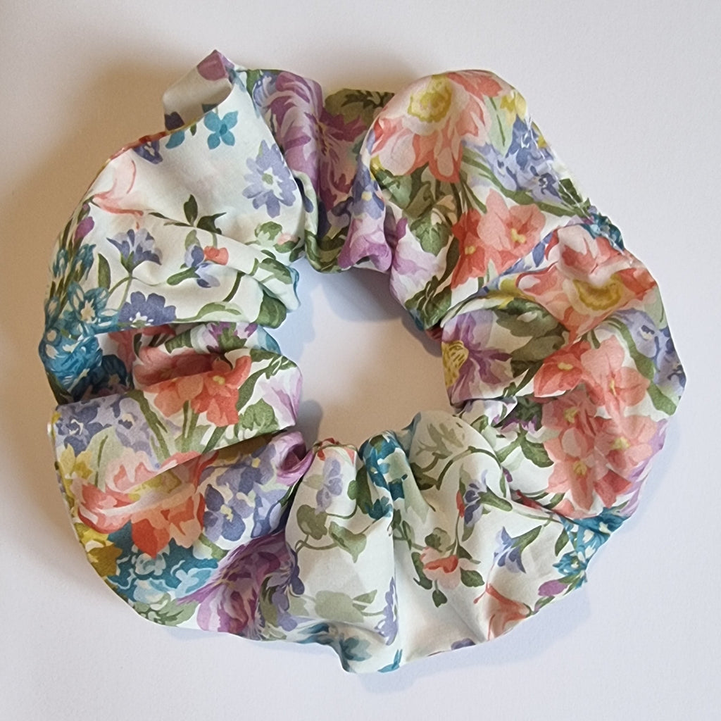 Original Scrunchie in Bouquet Parade Liberty Fabric