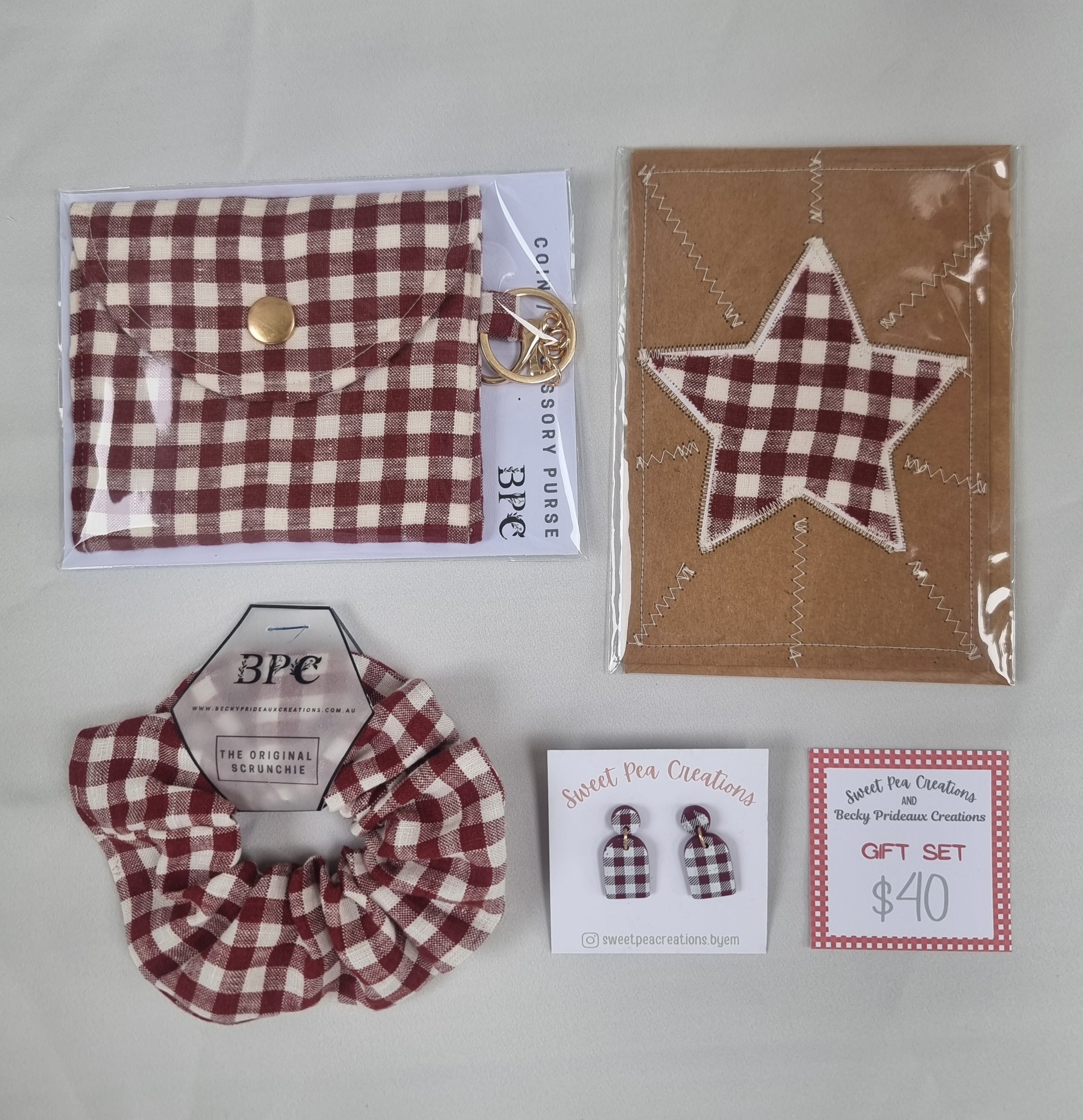 Gift Box Burgundy Large