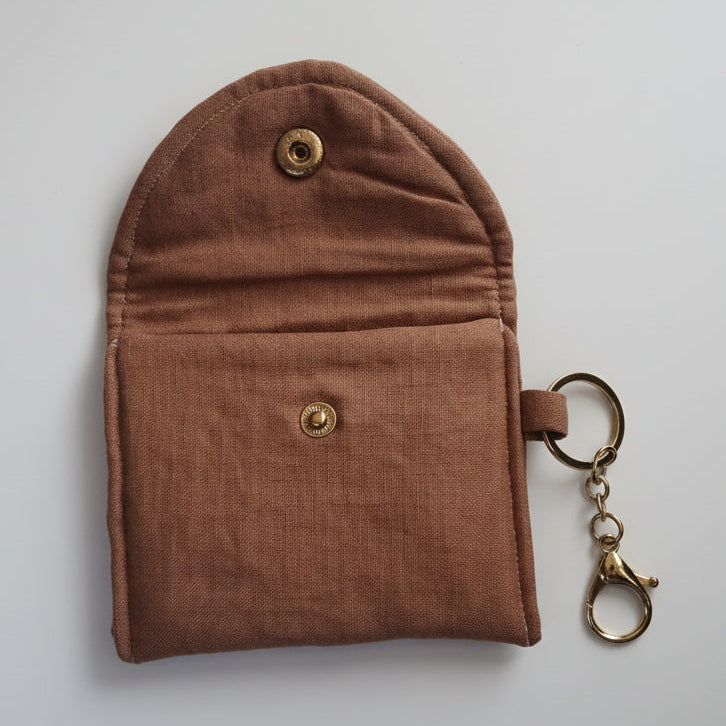 Purse: Milky Chocolate Linen